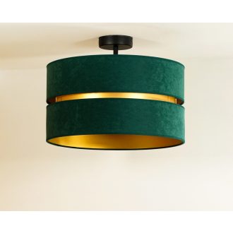   DUOLLA DUO mennyezeti lámpa – Ø 40 cm – zöld / aranyszínű