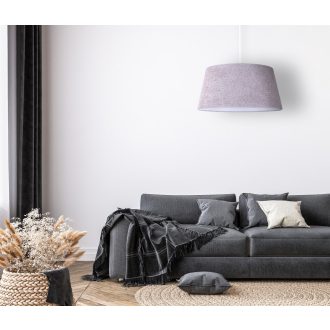 DUOLLA BOUCLE függőlámpa – Ø 50 cm – szürke
