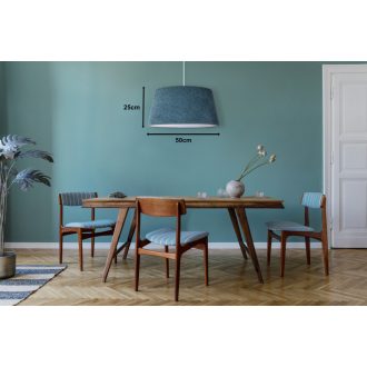 DUOLLA BOUCLE függőlámpa – Ø 50 cm – zöld