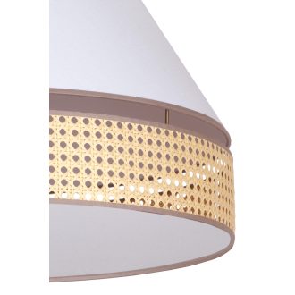   DUOLLA AVIGNON függőlámpa – Ø 50 cm – krémszínű / bézs