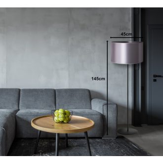 DUOLLA CANNES állólámpa – Ø 45 cm – szürke