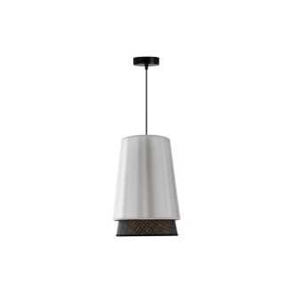   DUOLLA BELL SHINY függőlámpa – Ø 25 cm – fehér / aranyszínű