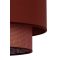 DUOLLA COPPER SHINY függőlámpa – Ø 45 cm – barna / aranyszínű