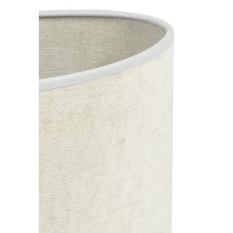   DUOLLA OVAL asztali lámpa – 30 cm széles – krémszínű