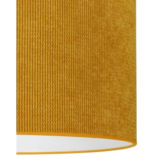 DUOLLA CORDUROY függőlámpa – Ø 40 cm – narancssárga