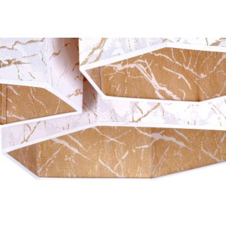   DUOLLA CEILING LAMP mennyezeti lámpa – 50 cm széles – fehér