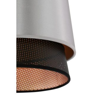   DUOLLA BELL SHINY mennyezeti lámpa – Ø 25 cm – fehér / aranyszínű