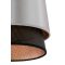 DUOLLA BELL SHINY mennyezeti lámpa – Ø 25 cm – fehér / aranyszínű