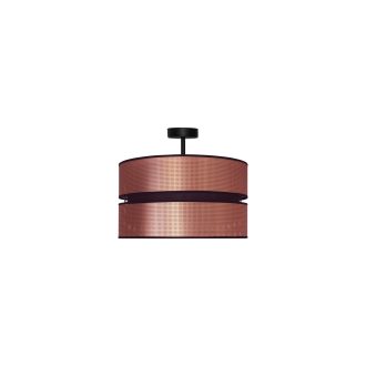   DUOLLA COPPER SHINY mennyezeti lámpa – Ø 40 cm – rézszínű / fekete