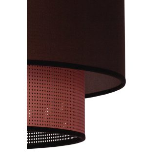   DUOLLA COPPER SHINY mennyezeti lámpa – Ø 45 cm – fekete / aranyszínű
