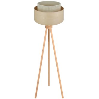   DUOLLA ARIZONA BOHO állólámpa – Ø 45 cm – bézs / krémszínű