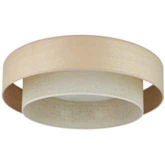   DUOLLA ARIZONA BOHO LED plafonlámpa – Ø 60 cm – bézs / krémszínű
