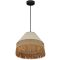 DUOLLA WINNETOU AVIGNION függőlámpa – Ø 35 cm – barna