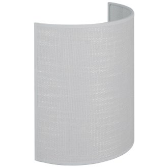 DUOLLA SEMI CIRCLE falilámpa – 21 cm széles – szürke