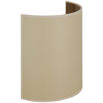   DUOLLA SEMI CIRCLE falilámpa – 21 cm széles – krémszínű