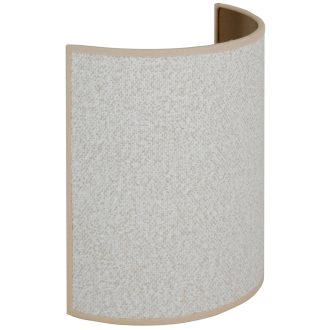 DUOLLA SEMI CIRCLE P falilámpa – 21 cm széles – bézs