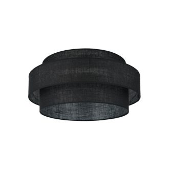 DUOLLA SPACE YUTE LED plafonlámpa – Ø 50 cm – fekete