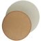 DUOLLA CIRCLES falilámpa – 45 cm széles – barna / krémszínű